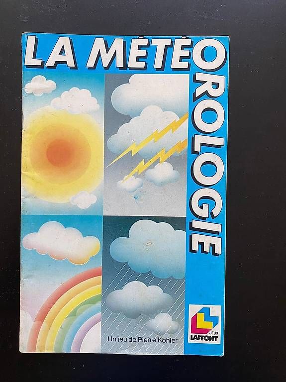 Spiele: Brochure "La météorologie", de Pierre Kohler – Gebraucht aus Zürich von Pascal_2bzx