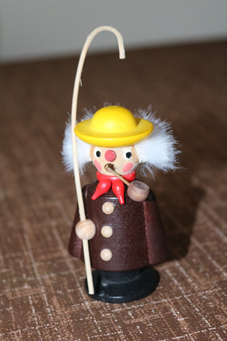 Statuette: Räuchermännchen "Schäfer" Original Erzgebirge – Nuovo e nell'imballaggio originale da Frick venduto da Beni58