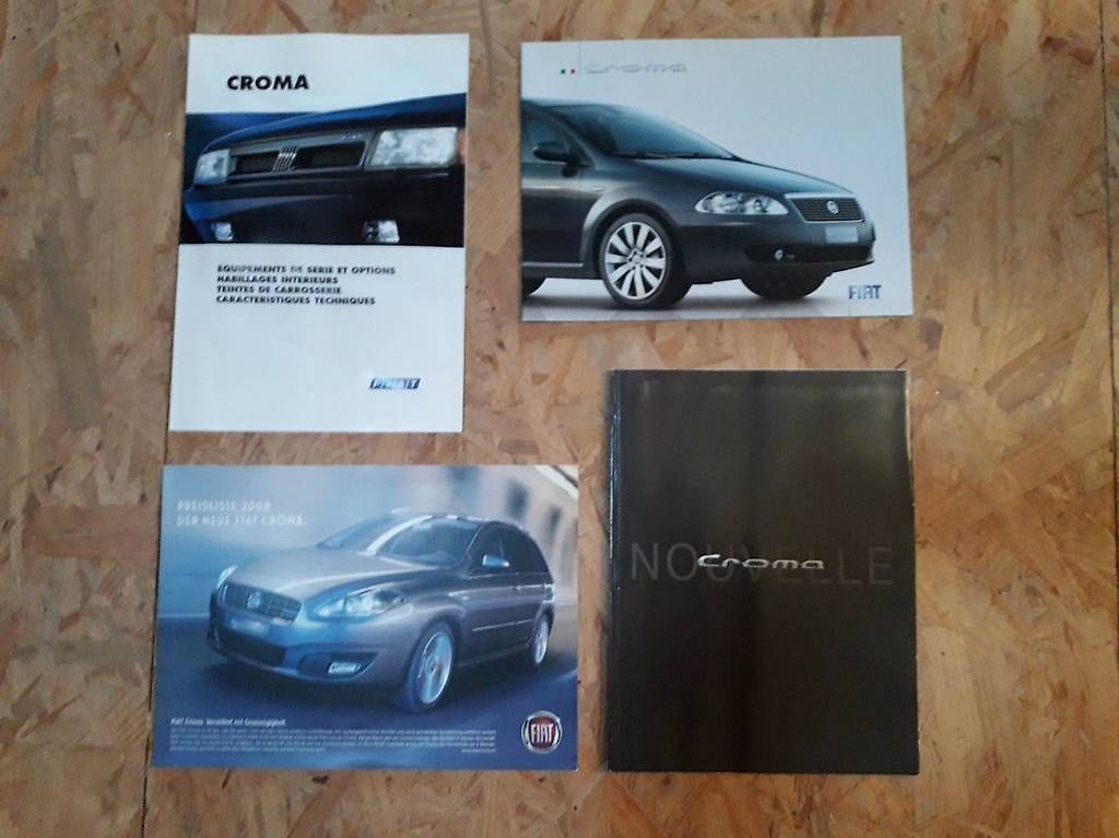 Documenti: Prospectus FIAT Croma . – Usato da Morges venduto da pha_9xnc 1