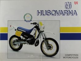 JAHRES PROSPEKT | HUSQVARNA - ALLE ENDURO MODELLE | AB 1988