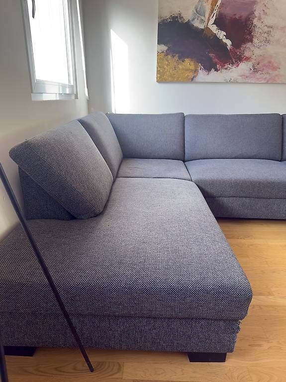 Ikea Divani: SÖRVALLEN 4er-Ecksofa ohne Abschluss links – Usato da Baden venduto da Trxner 1