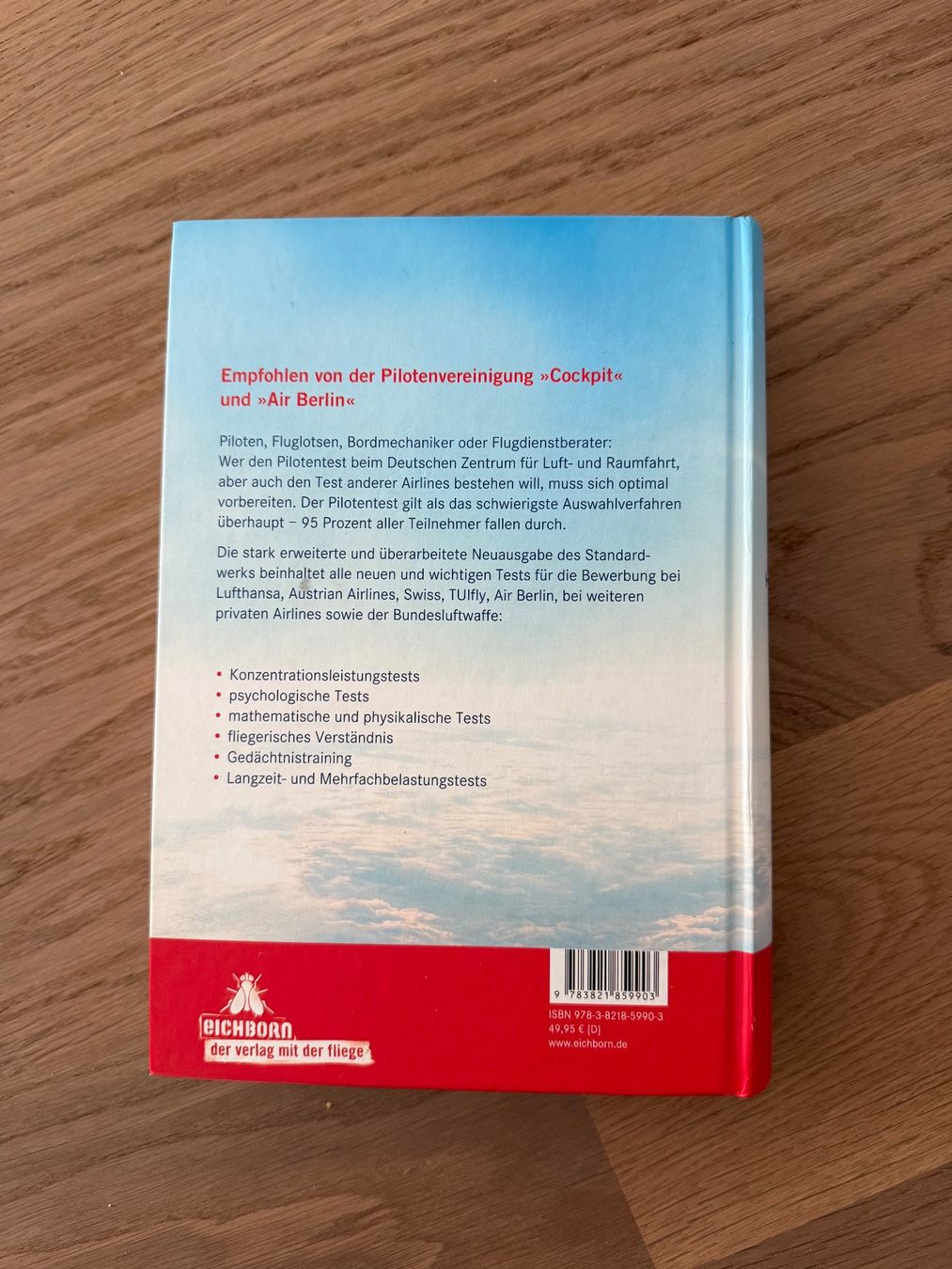 Libri: Pilotentest: die optimale Vorbereitung – Usato da Kloten venduto da canela9 2