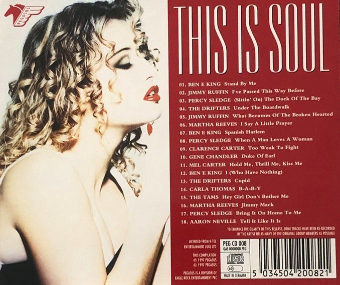 CD: This is Soul - Classic 60's Soul – Usato da Grüningen venduto da azulgris 1
