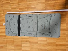 Fillikid Sitzauflage für Kinderwagen grün Wal Design