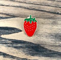 Pin Anstecker Brosche Erdbeere