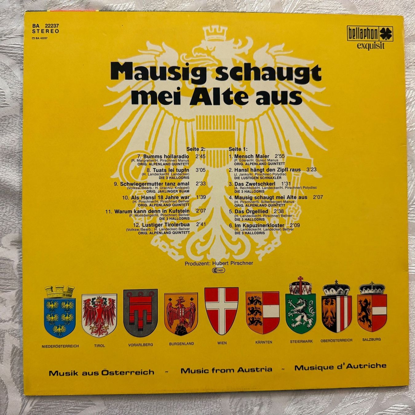 Dischi in vinile: MAUSIG SCHAUGT MEI ALTE AUS – Usato da Zürich venduto da fehlton 1