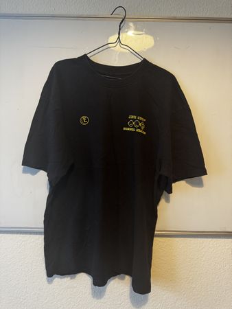 Edwin T Shirt schwarz Gr. XL Print guter Zustand