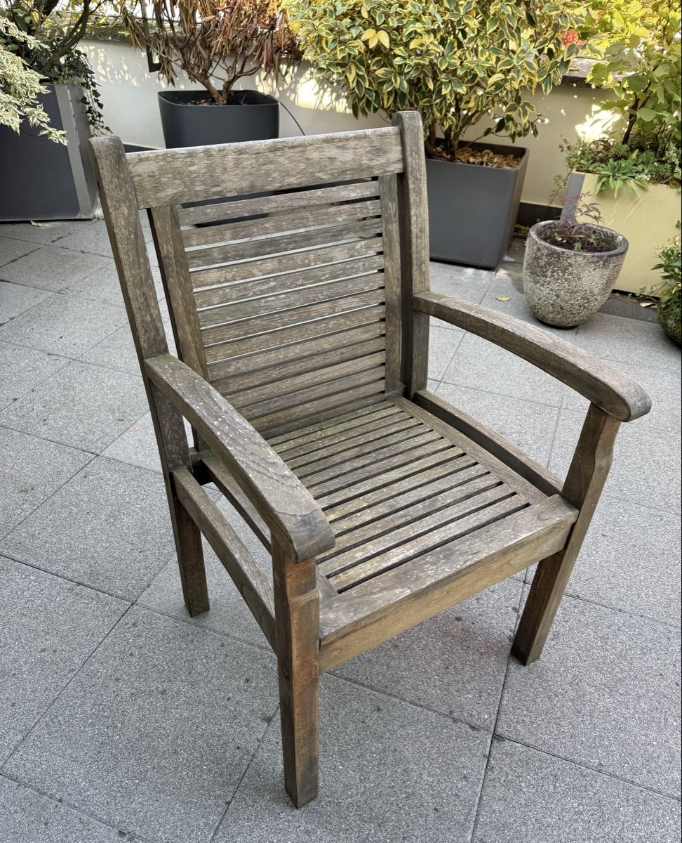 Tischset: Gartenmöbel Teakholz – Gebraucht aus Luzern von Carcan97 4