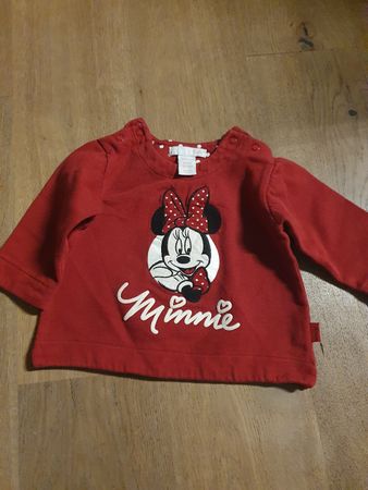 Pullover Minnie Disney rot Grösse 68 H&M