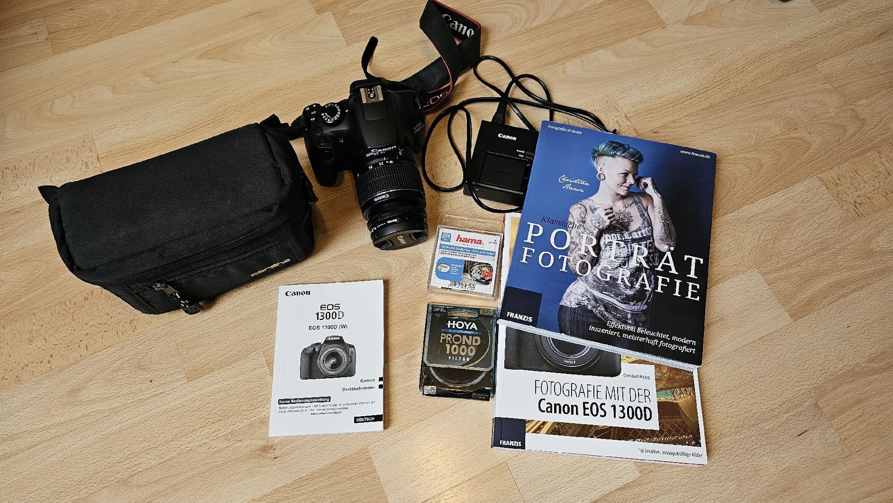 Canon Fotocamera: Canon EOS 1300D mit Objektiv 18-55mm Set – Usato da Suberg venduto da nat_qvg5