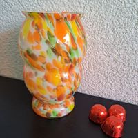 retro Glaswase 60er Jahre farbig