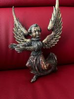 Antiker Holz Skulptur Polychrome 17- jdh