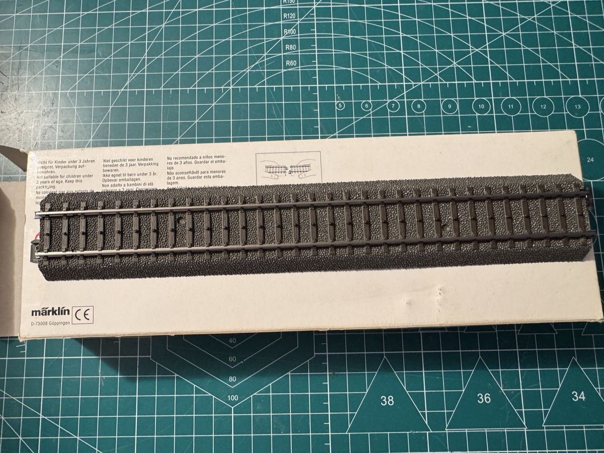 Märklin Modelleisenbahnen: Märklin HO C Gleis  – Neu und originalverpackt aus Hirzel von Pepe34 2