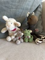 Nici Kuscheltiere: Zebra, Schaf,  Frosch & Elefant- Top!