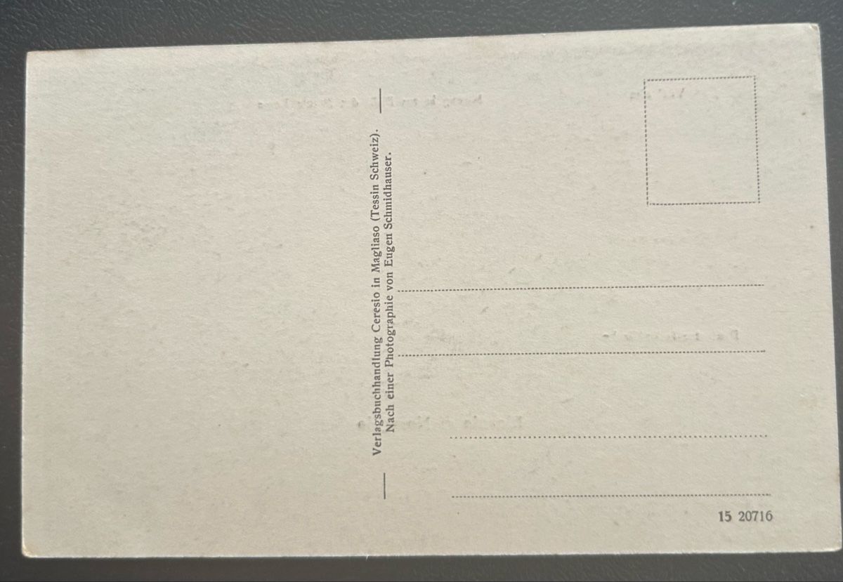 Cartoline postali: Ricordo di Novaggio  – Usato da Horw venduto da Tellbub 1