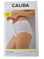CALIDA Feinrippslip 100% Baumwolle weiss