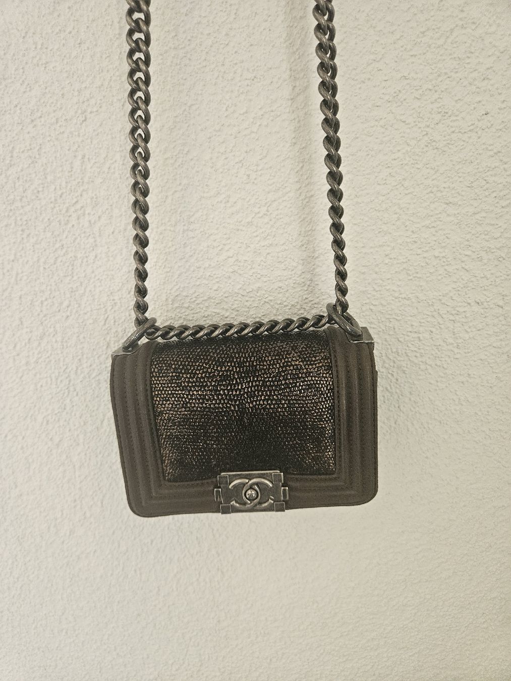 Chanel Taschen für Damen: Originale Chanel Boy Small aus Eidechsenleder – Neu (gemäss Beschreibung) aus Dottikon von ivo_7hnj 1