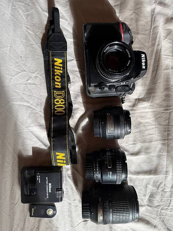 Kamera: Nikon D800 mit top Linsen  – Gebraucht aus Chur von fli_7v5s