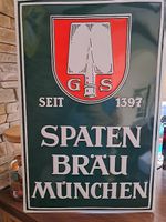 Blechschild