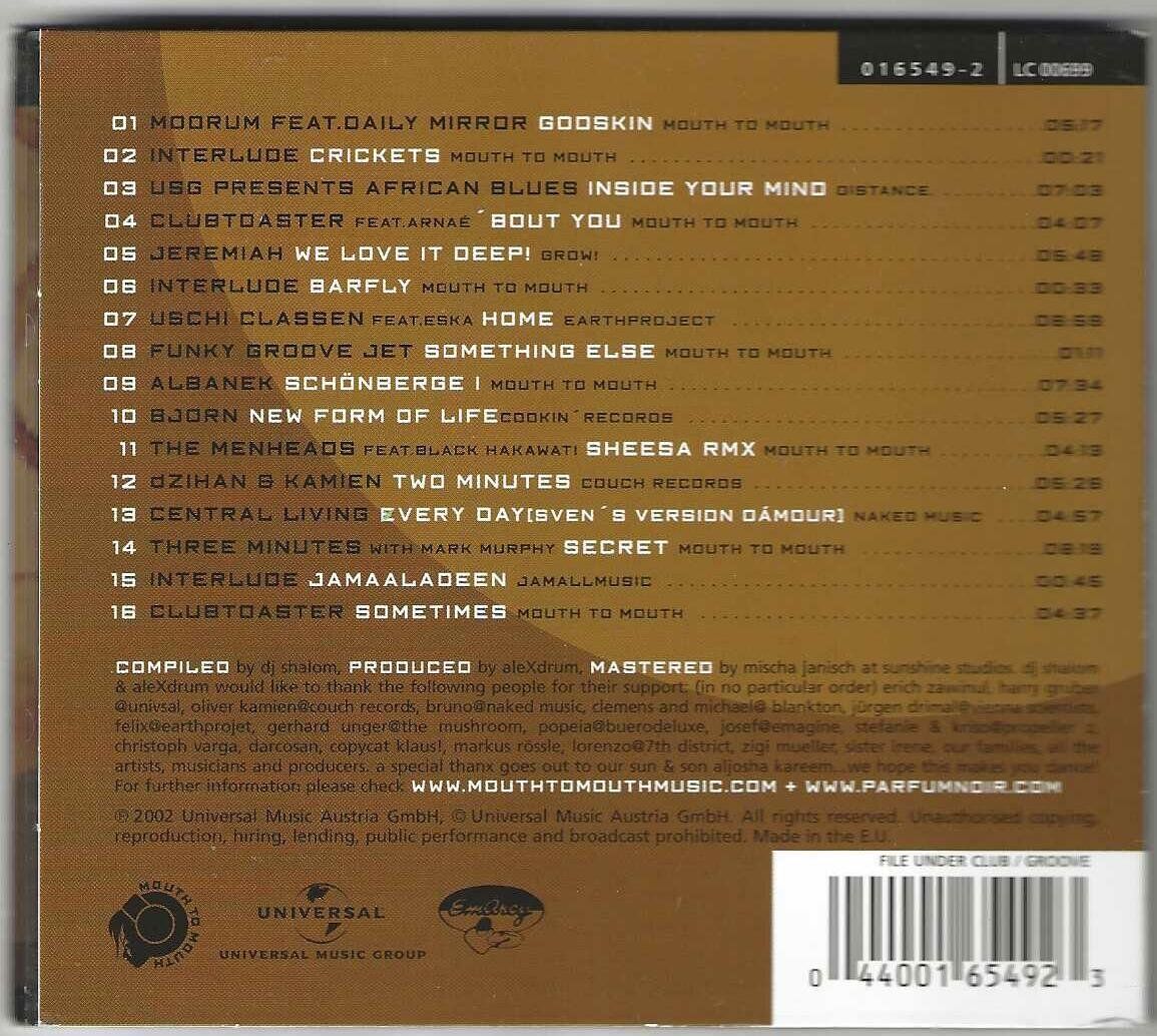 CDs: Various – Parfum Noir Vol.1 – Gebraucht aus Genève von CDLPBookS 1