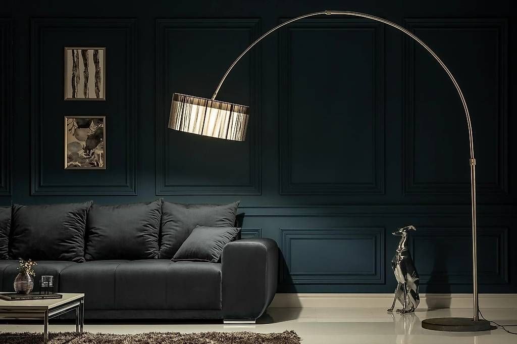 Lampade: Stehleuchte Jupiter schwarz – Nuovo e nell'imballaggio originale da Winterthur venduto da aredo