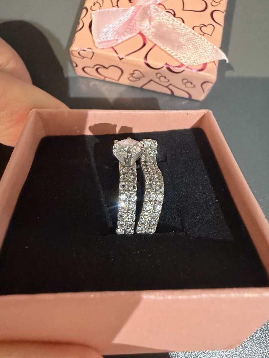 Anelli: Damenring Set Silber 925 Grösse 56 – Difettoso da Muri b. Bern venduto da Ameliaa83 1