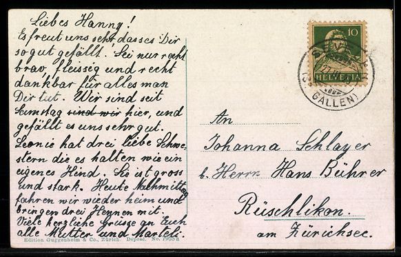 Cartoline postali: AK Sevelen, Ortsansicht – Usato da Berlin venduto da bartko-reher 1