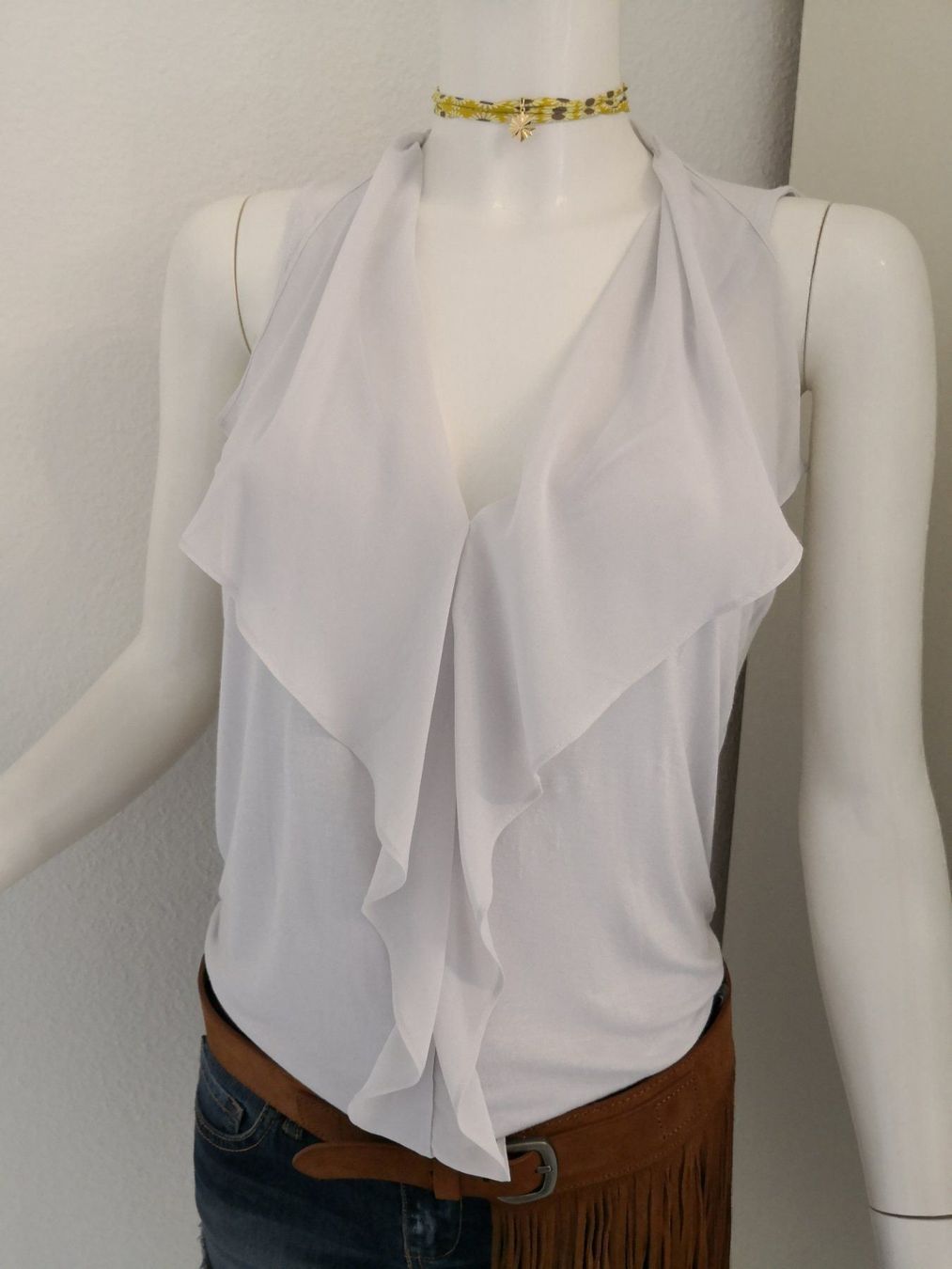 Mango Top: 🤩MANGO TOP HELLGRAU & CHIFFON NEU & ARMANI P. – Nuovo (secondo la descrizione) da Olten venduto da Naja-Twins-Twins 2