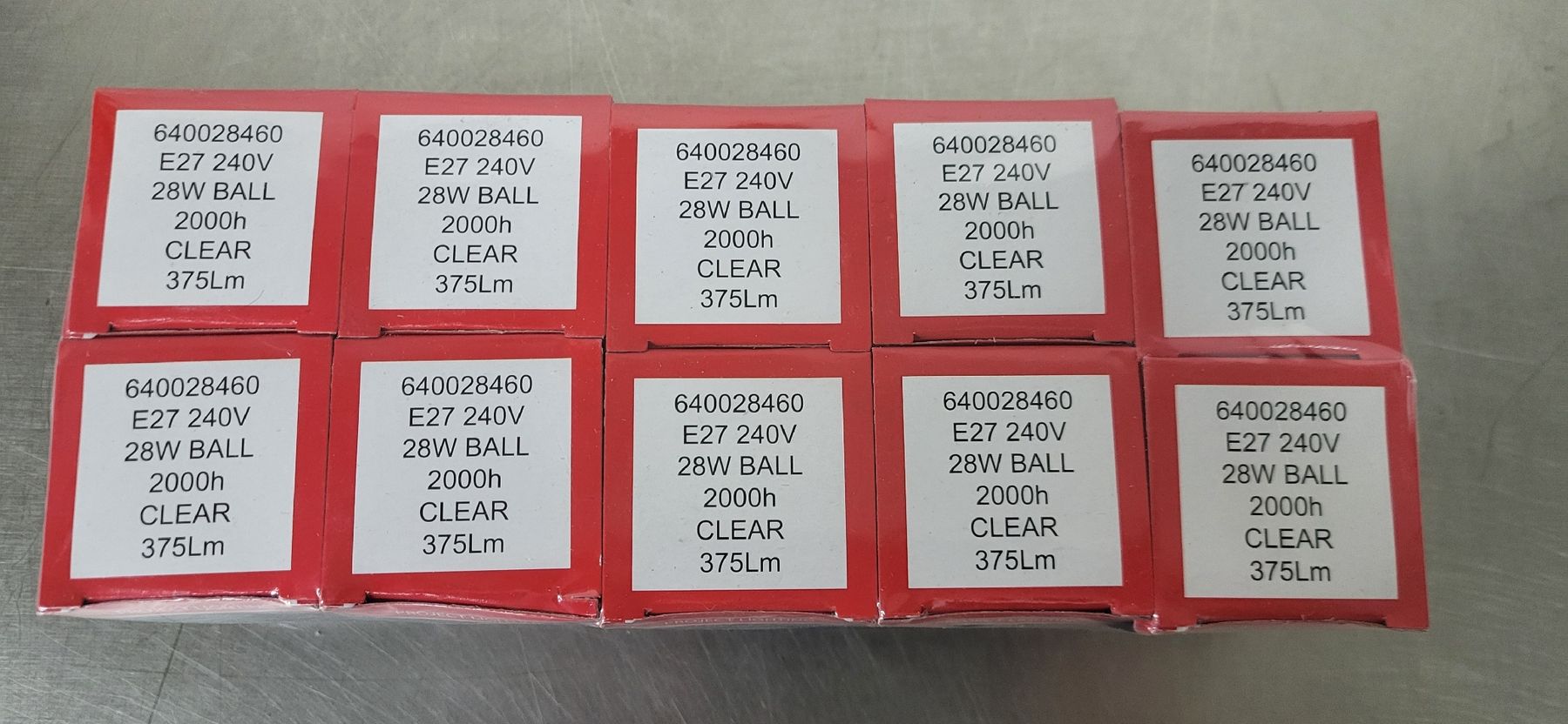 Lampade: 10 Halogen-Glühbirnen E 27, 28 W – Nuovo e nell'imballaggio originale da Zürich venduto da timbuktu03 1