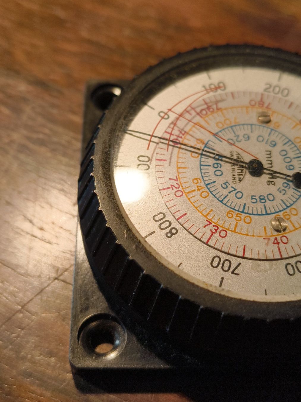 Altri elettrodomestici e apparecchi d’epoca: Thommen Waldenburg Höhenmeter Barometer 5000m vintage – Difettoso da stettlen venduto da VintageBern_ch 3