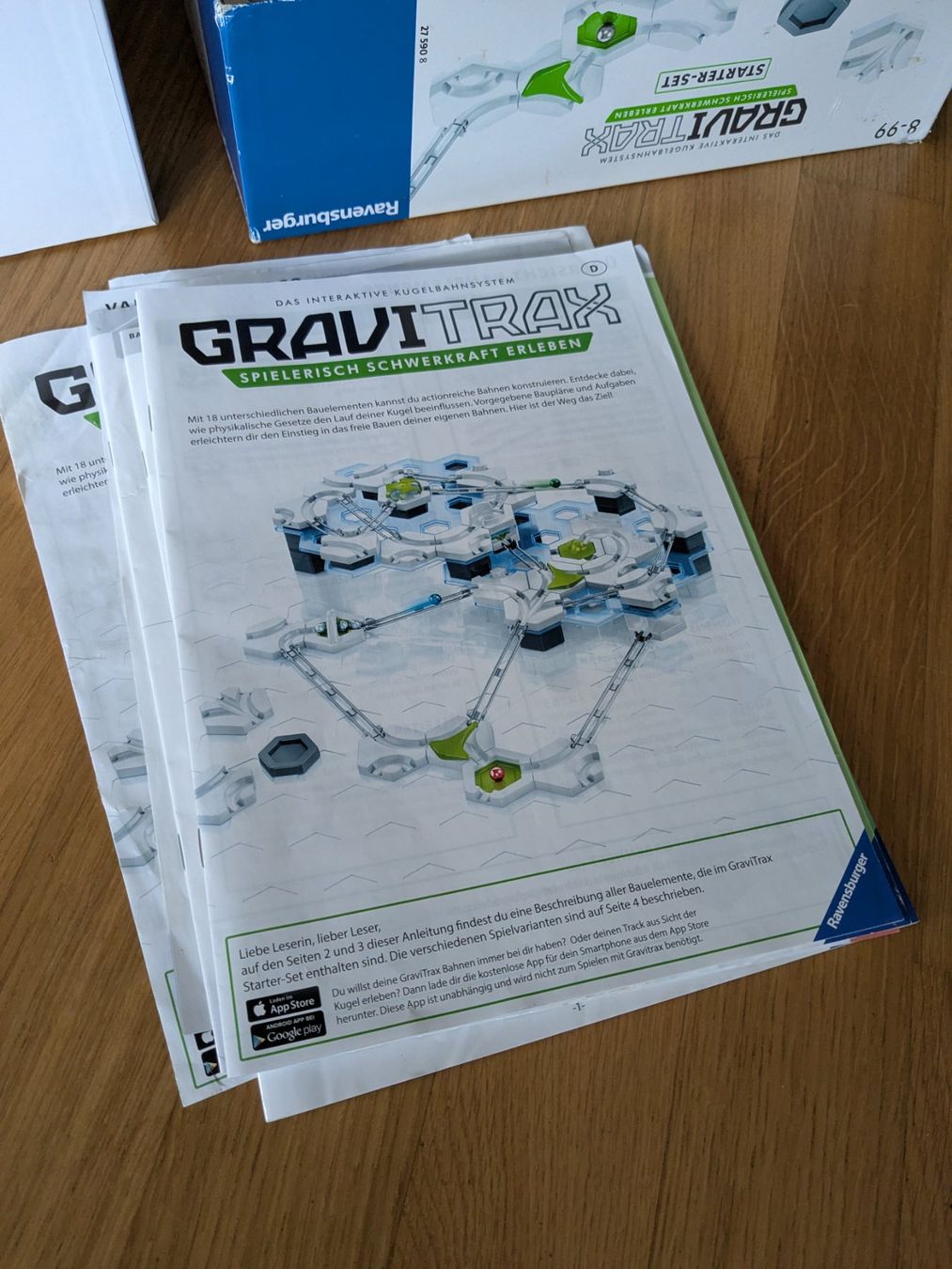 Ravensburger Giocattoli: Ravensburger GraviTrax 2 Starter-Set Kugelbahn + Scoop – Usato da Zürich venduto da han_mh29 1