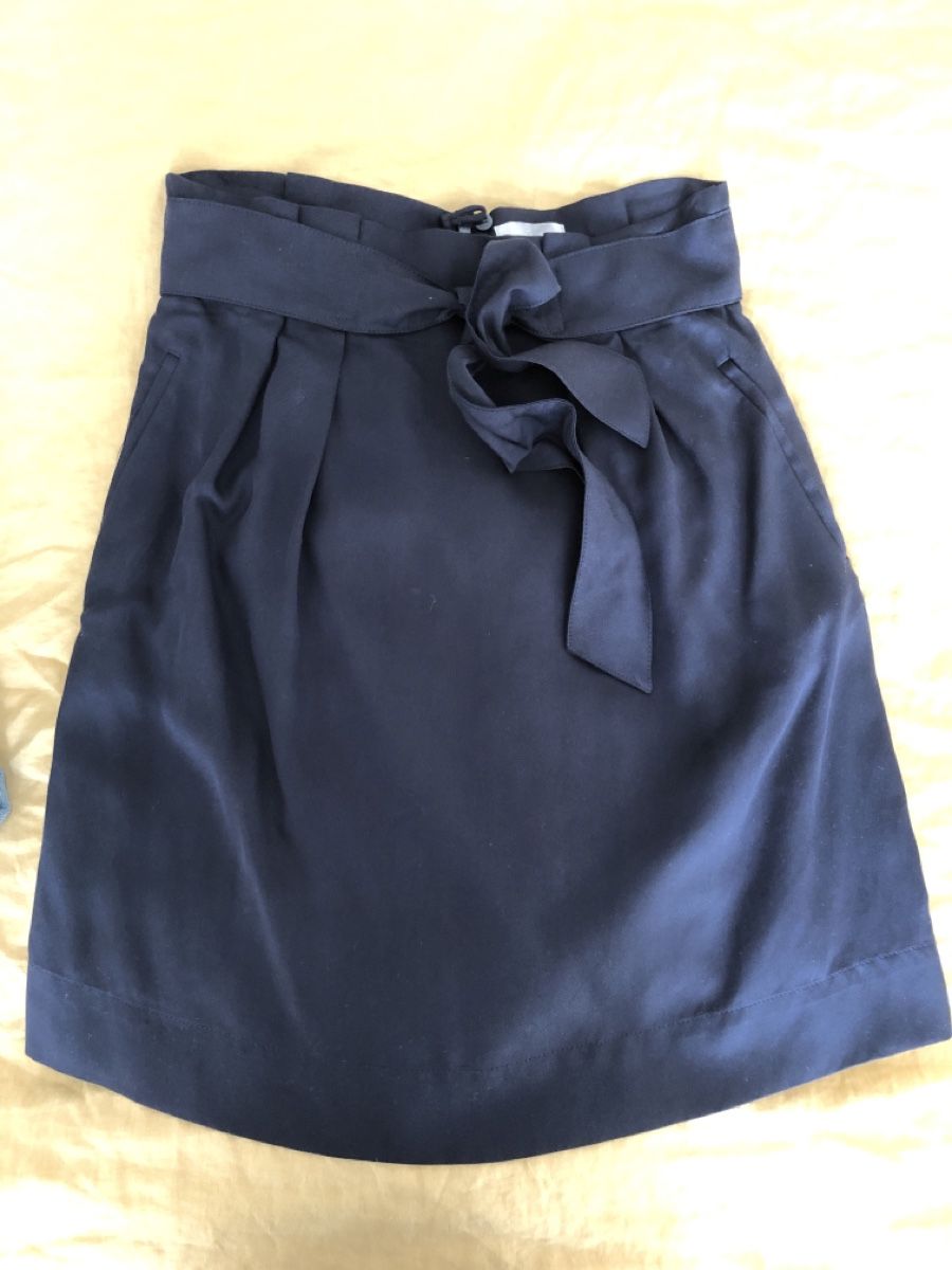 H&M Gonne: Marineblauer Rock Paperbag-Style – Nuovo (secondo la descrizione) da Sargans venduto da RaBa08