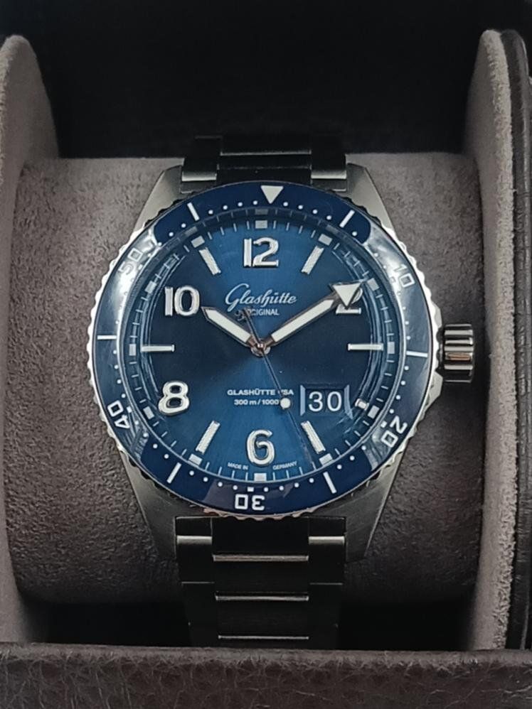 Glashütte Uhren: GLASHÜTTE ORIGINAL "SEAQ PANORAMA DATUM" SPEZIALIST – Neu (gemäss Beschreibung) aus Luzern von EdiGem 2
