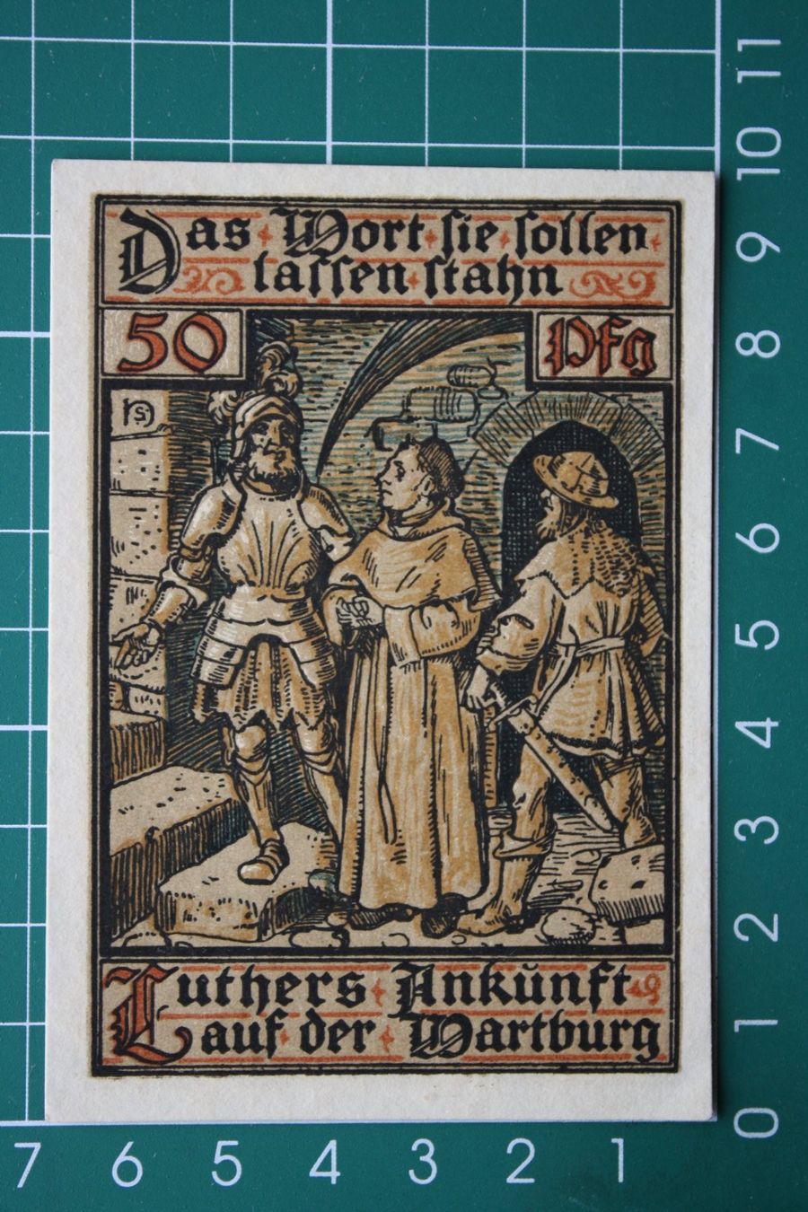Libri: currency  germany luthers ankunft in eisenach 1921 – Usato da Laupen BE venduto da Gufi57 1