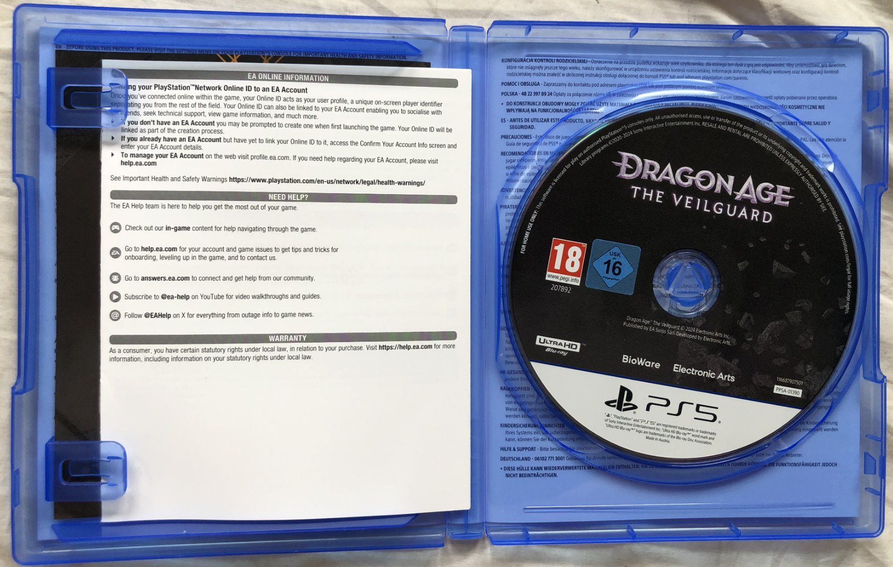 Spiele: PS5 - DRAGON AGE: The Veilguard – Gebraucht aus Schaffhausen von durruti 1