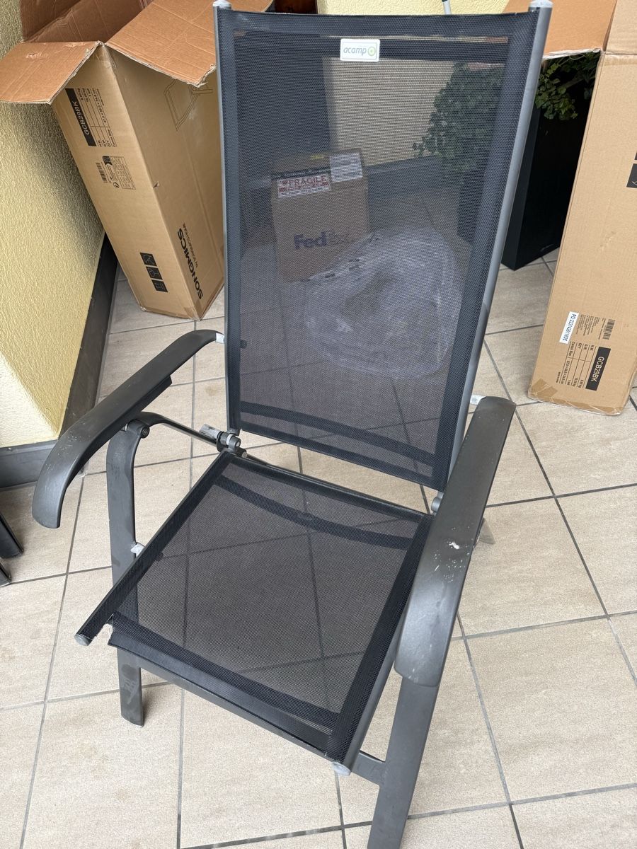 Sedie: 4x Acamp klappbar Gartensthulen – Usato da Wilen b. Wollerau venduto da Eril-brb