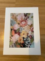 Blumenbild im Rahmen_ Grösse 30x40 cm