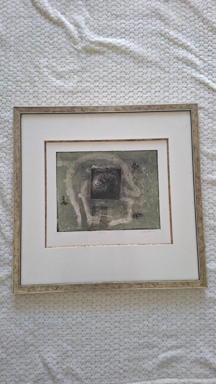 Gravures: Lot de 4 gravures abstraites – D'occasion à Saxon par VADIM73 1