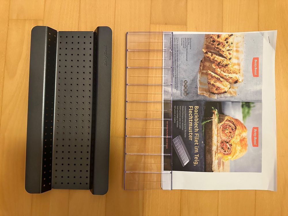Betty Bossi Backblech für Filet im Teig inkl. Rezepte | Kaufen auf Ricardo