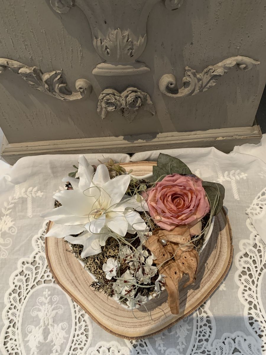 Tutte le decorazioni: Dekoration Herz mit Holz – Nuovo (secondo la descrizione) da Diepoldsau venduto da Luxusdeko