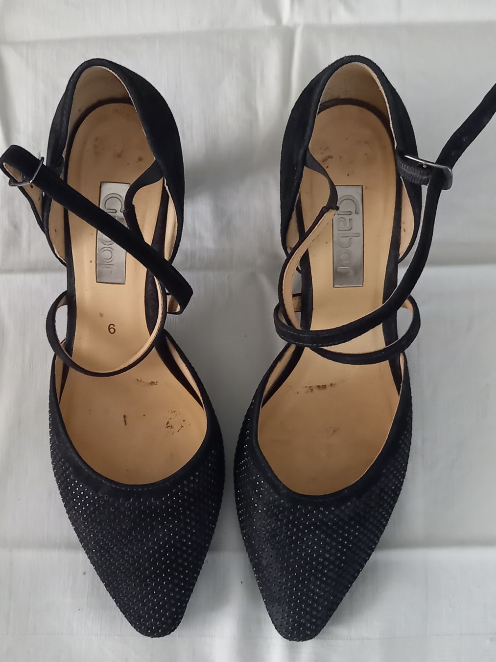 Gabor Scarpe da donna: Gabor Riemchenpumps schwarz  – Usato da Hünibach venduto da rut_l6ht