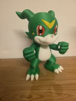 Personaggio drago verde stampato in 3D – grande figura 