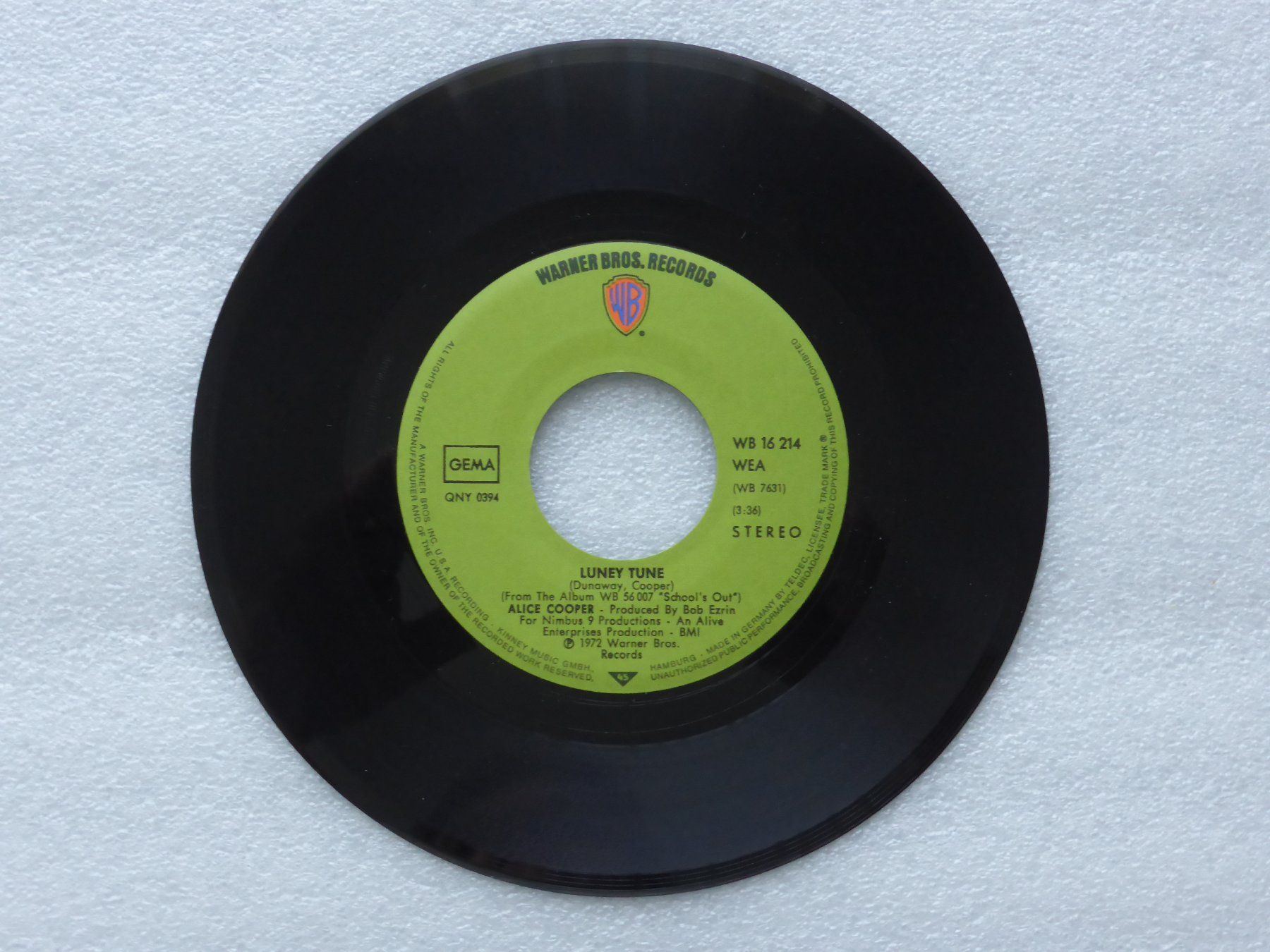 Dischi in vinile: Vinyl Single   ALICE COOPER – Usato da Küssnacht am Rigi venduto da Mondkinder 2