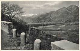 Monte Ceneri (TI) – Panorama sulla pianura ticinese