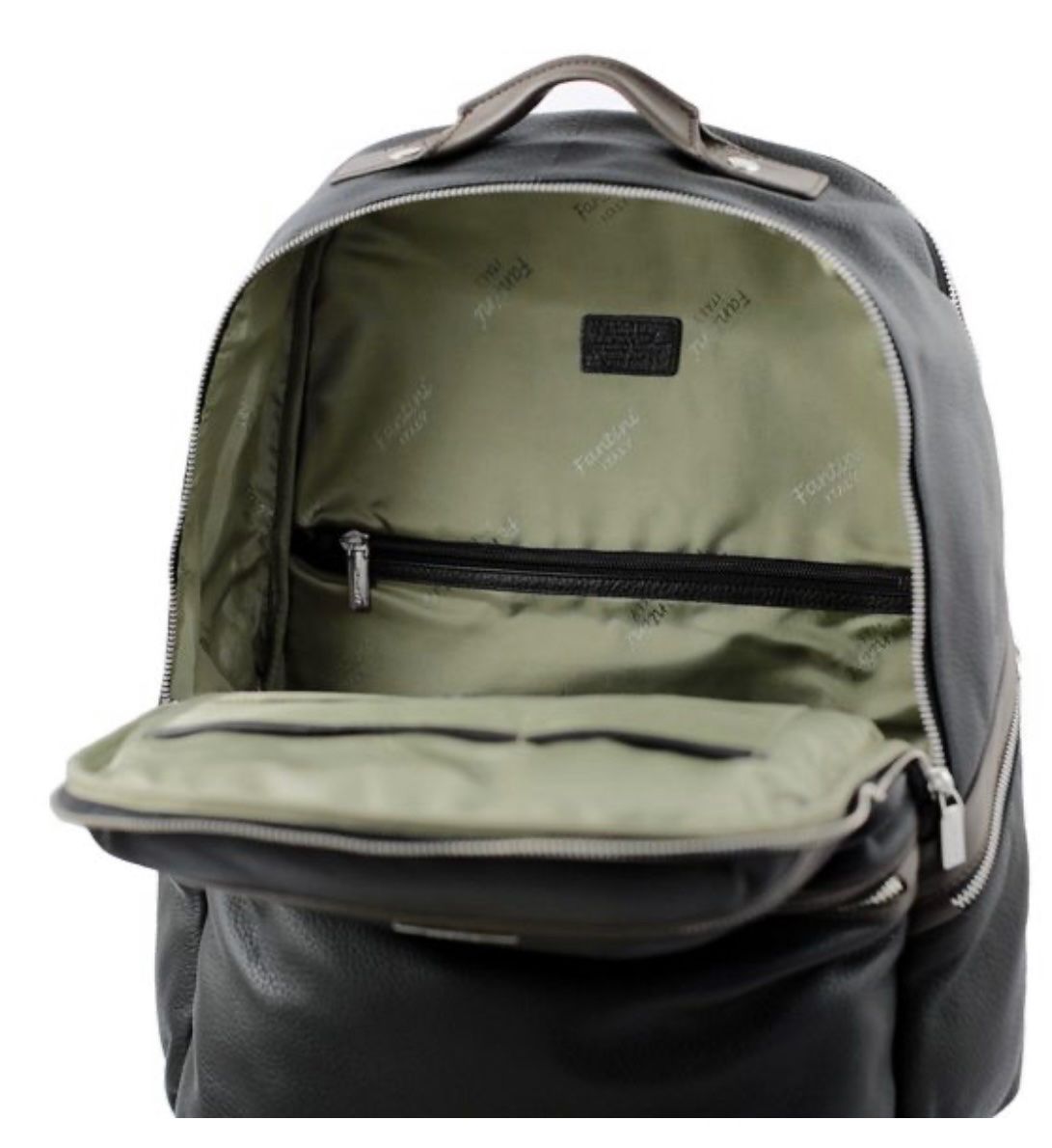 Zaini: Lederrucksack  Giove - schwarz – Nuovo e nell'imballaggio originale da Wittenbach venduto da WWW.DRILUBAGS.CH 5