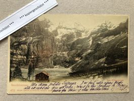 1901 Oeschinsee Nr. 472  AK alt