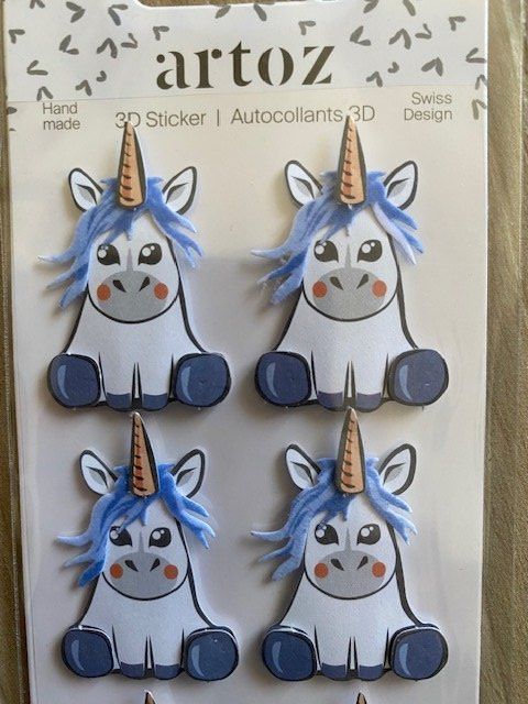 Sticker: neuer 3-D Sticker von Artoz – Nuovo e nell'imballaggio originale da Staufen venduto da Nasli