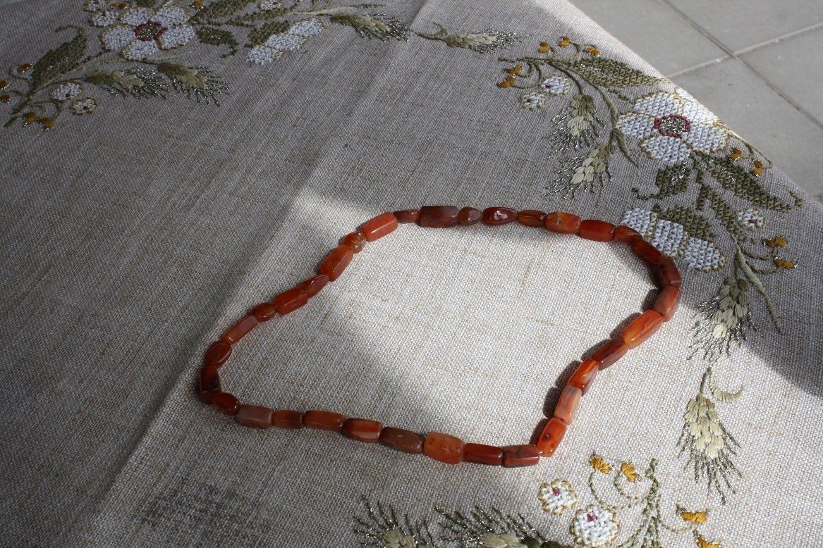 Catenine: Karneolkette ca 70cm – Nuovo (secondo la descrizione) da zuchwil venduto da parson65