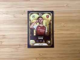 Topps Match Attax Declan Rice 100 Club Arsenal 2025/2026
