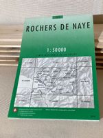Landkarte 1:50 000 Rochers de Naye Neu Ungebraucht